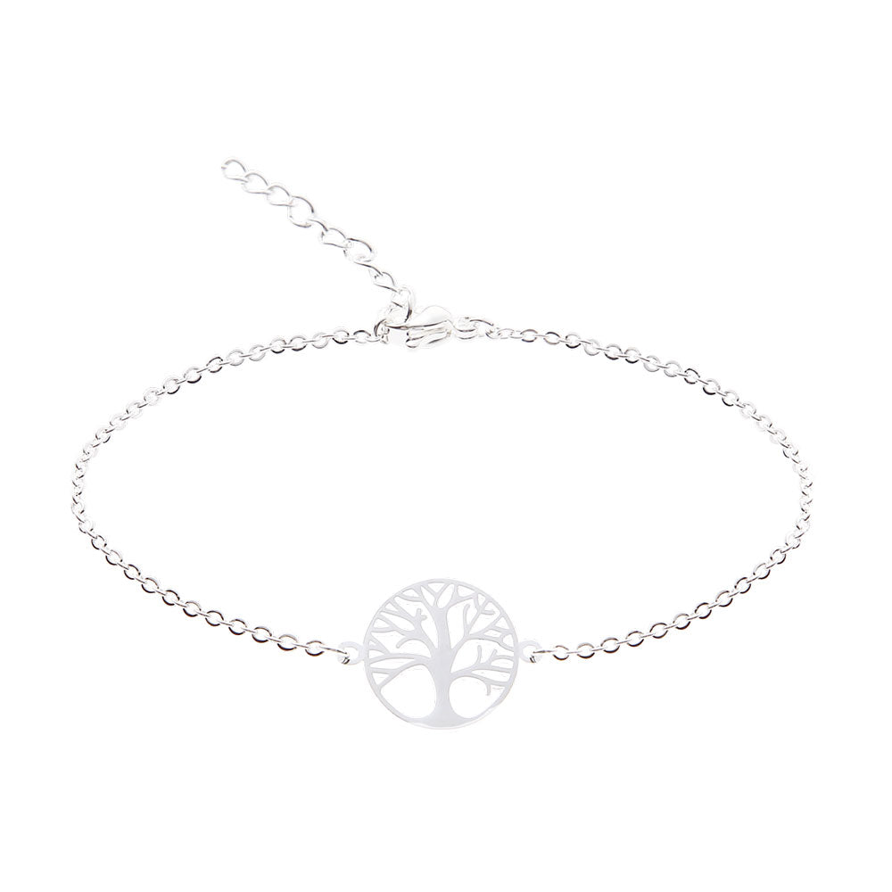 Armband - versilbert - Baum des Lebens