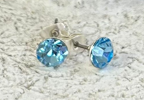 Ohrstecker Aqua