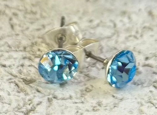 Ohrstecker Aqua