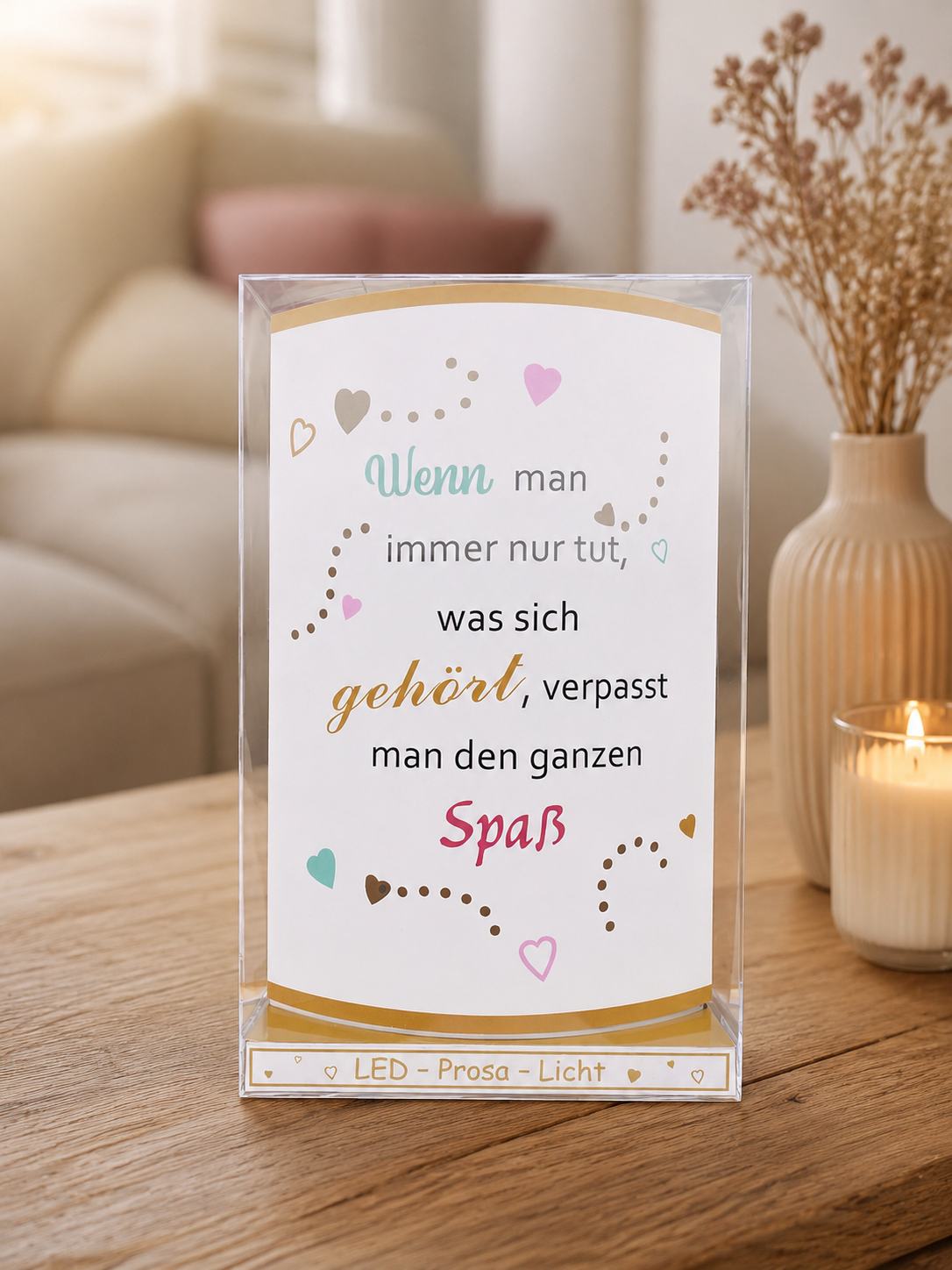 LED-Lichttüte - Wenn man immer nur tut ...