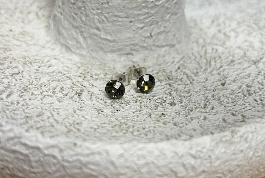 Ohrstecker Black Diamond
