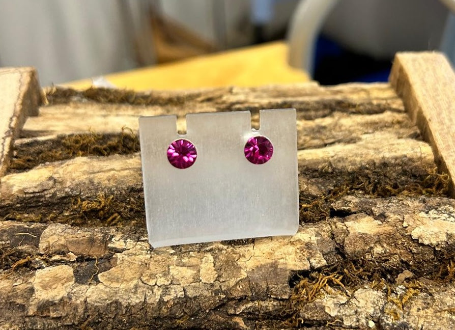 Ohrstecker Fuchsia
