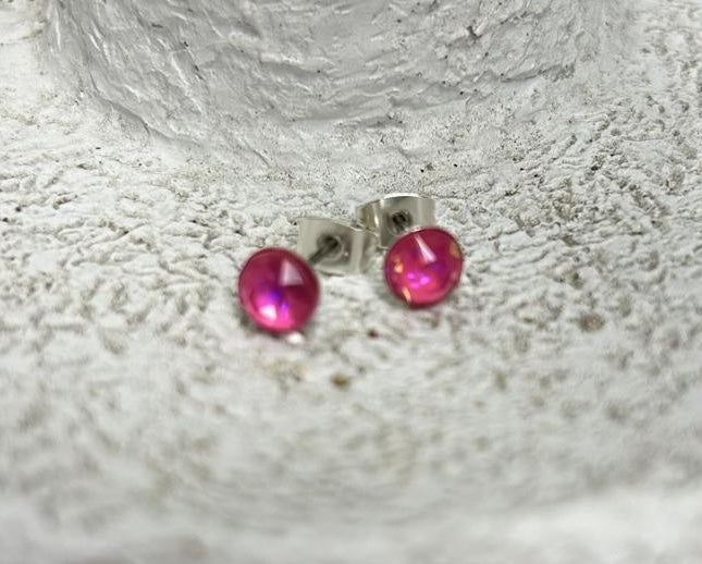 Ohrstecker Lotus Pink