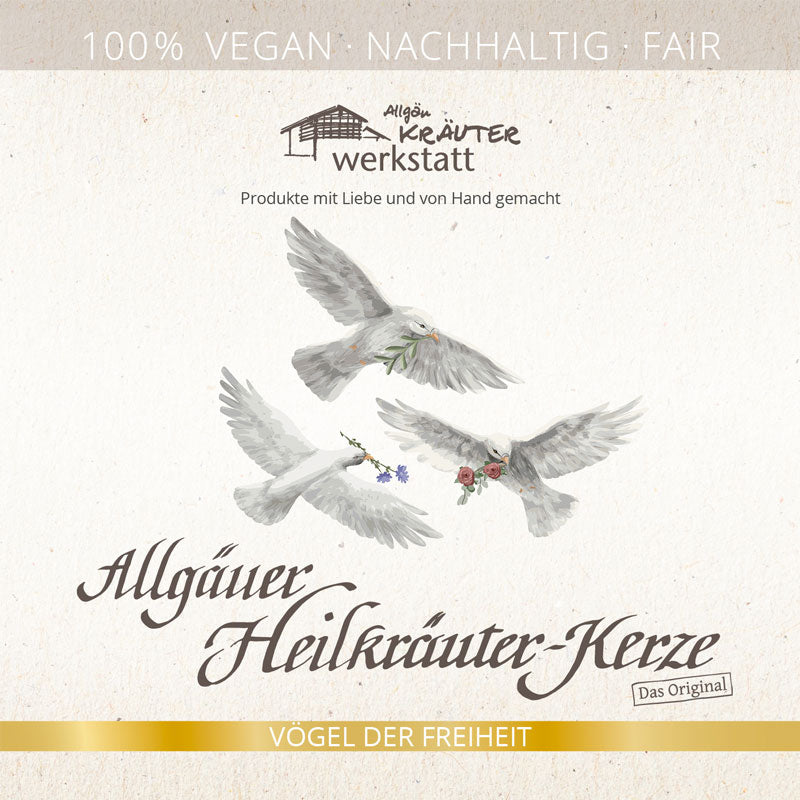 Allgäuer Heilkräuterkerze Hoffnung
