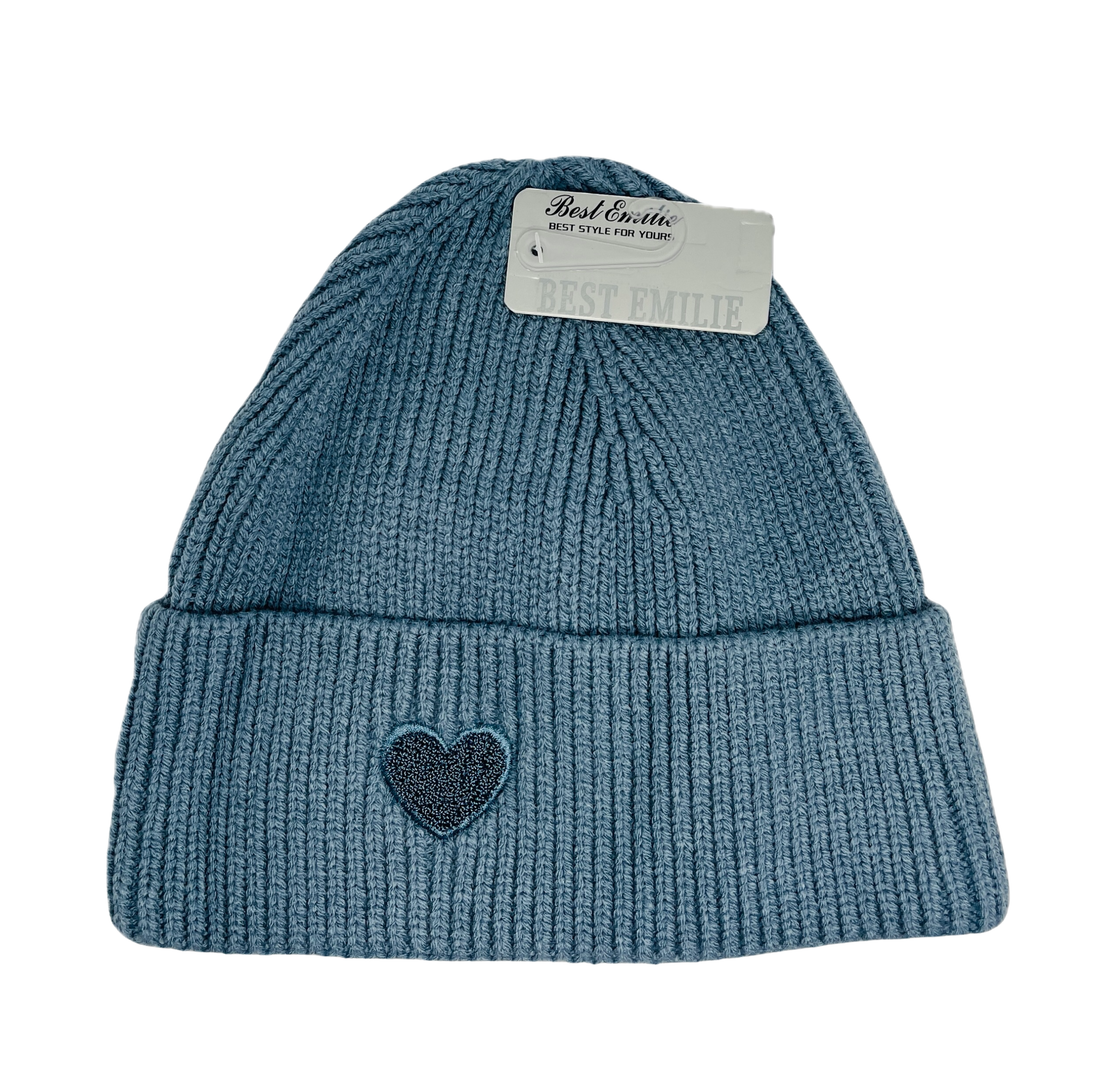 Mütze mit Herz - jeanblue