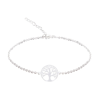 Armband - versilbert - Baum des Lebens