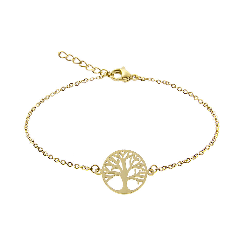Armband - vergoldet - Baum des Lebens