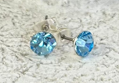 Ohrstecker Aqua
