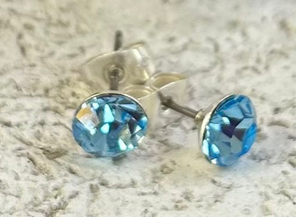 Ohrstecker Aqua