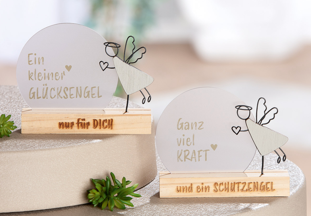 Standrelief „Schutzengel“