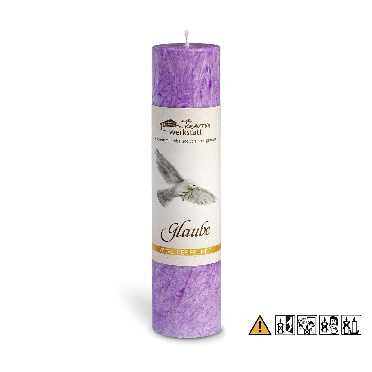 Allgäuer Heilkräuterkerze  Glaube