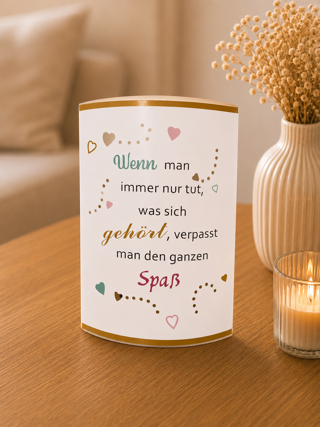 LED-Lichttüte - Wenn man immer nur tut ...