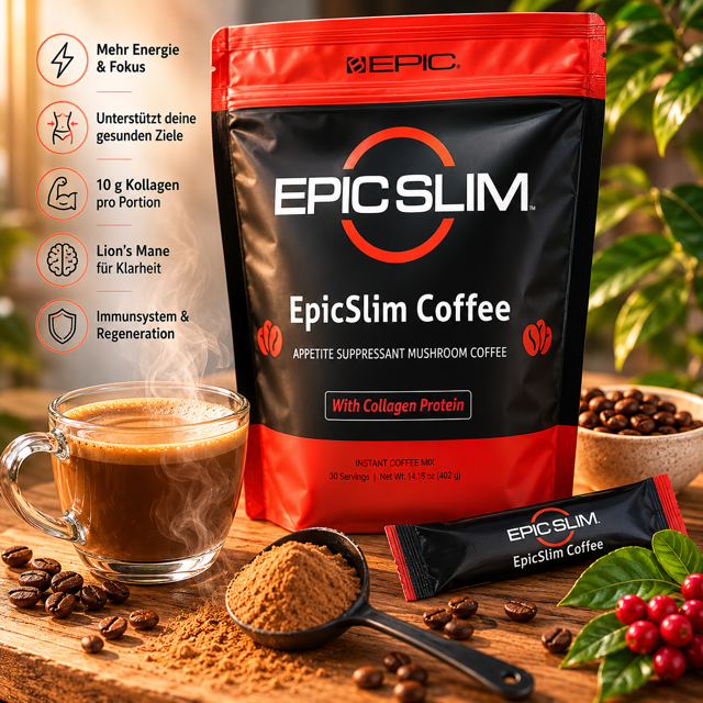 ☕ SLIM Coffee – Energie &amp; Schönheit in einer Tasse