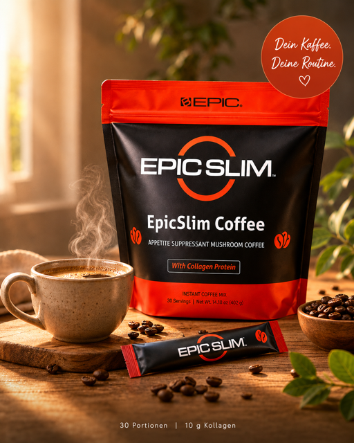☕ SLIM Coffee – Energie &amp; Schönheit in einer Tasse
