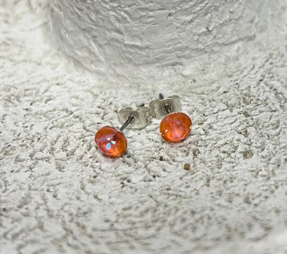 Ohrstecker Orange Glow