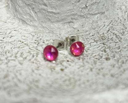 Ohrstecker Lotus Pink