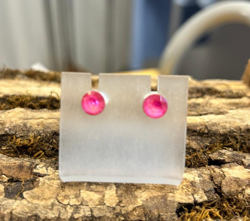 Ohrstecker Lotus Pink