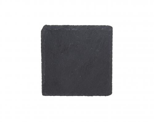 Schiefer-Untersetzer 10 x 10 cm – die perfekte Basis für deine Kräuterkerzen
