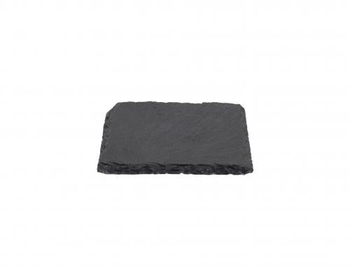 Schiefer-Untersetzer 10 x 10 cm – die perfekte Basis für deine Kräuterkerzen
